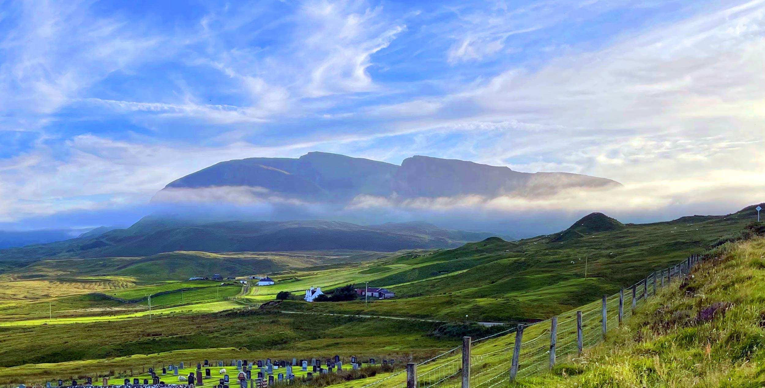 The Quiraing on the Isle of Skye and Trotternish Ridge