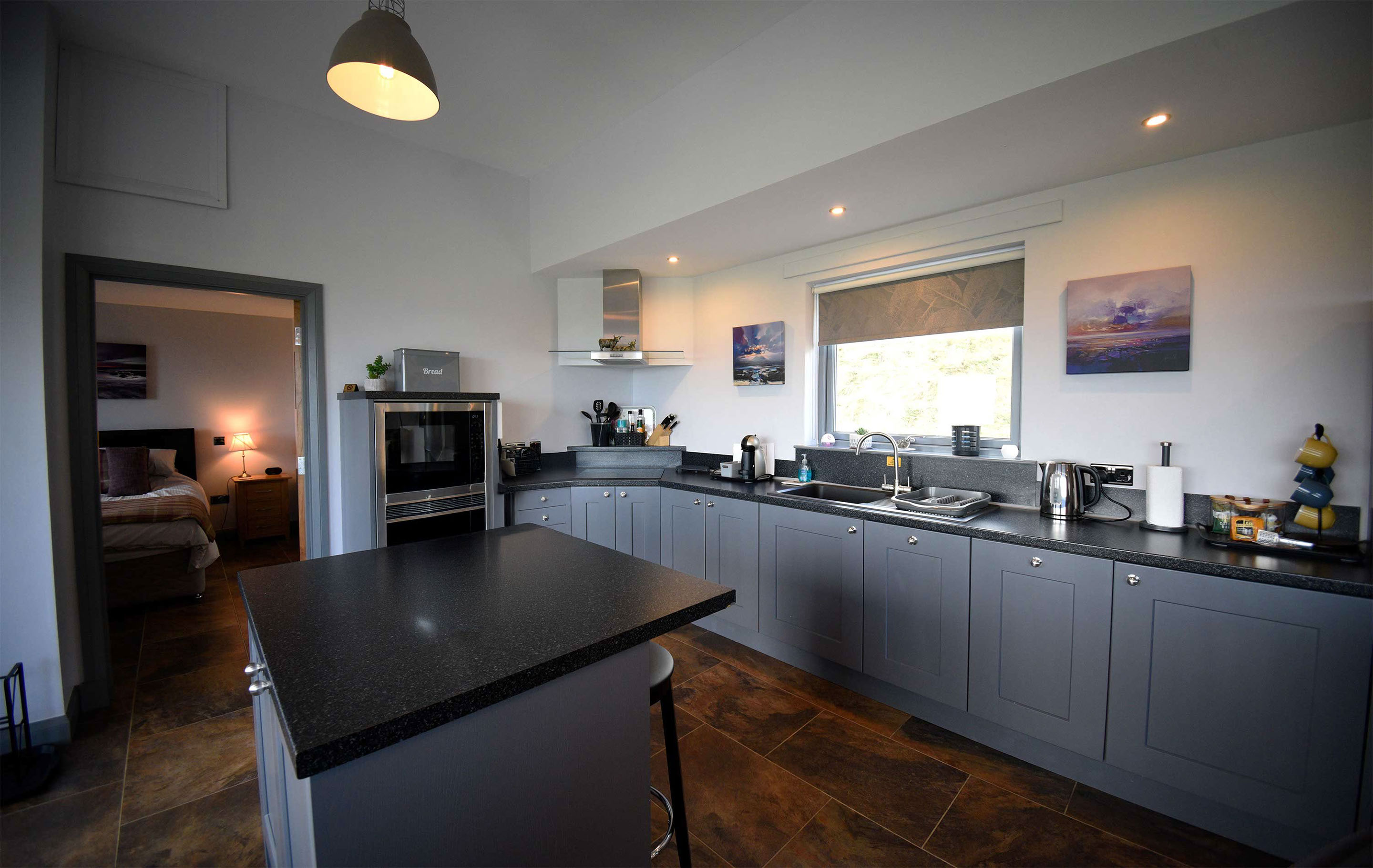Brogaig Cottages contain modern facilities including great well equipped kitchens