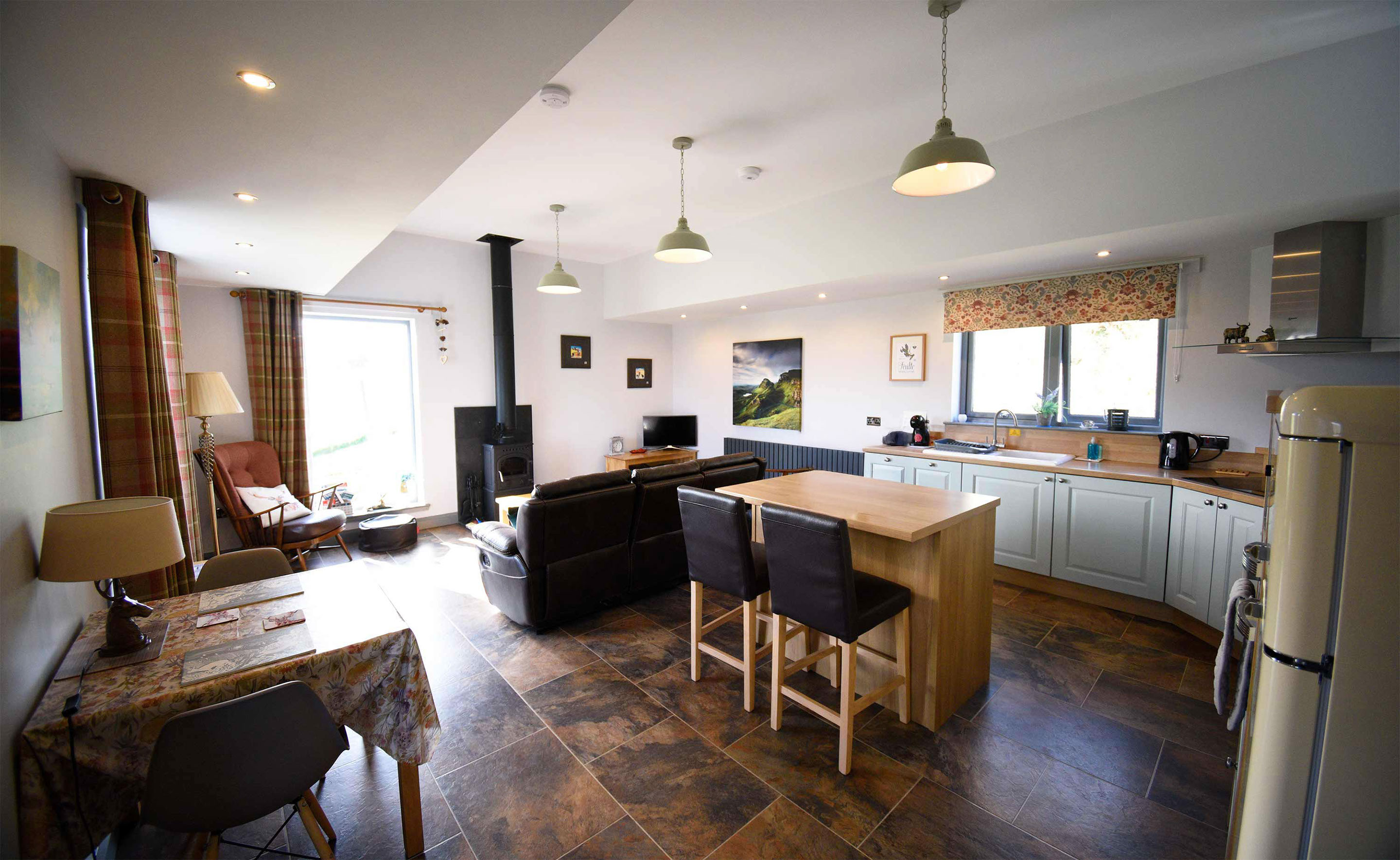 Stay in total comfort at Brogaig Cottages self catering accommodation on the Isle of Skye